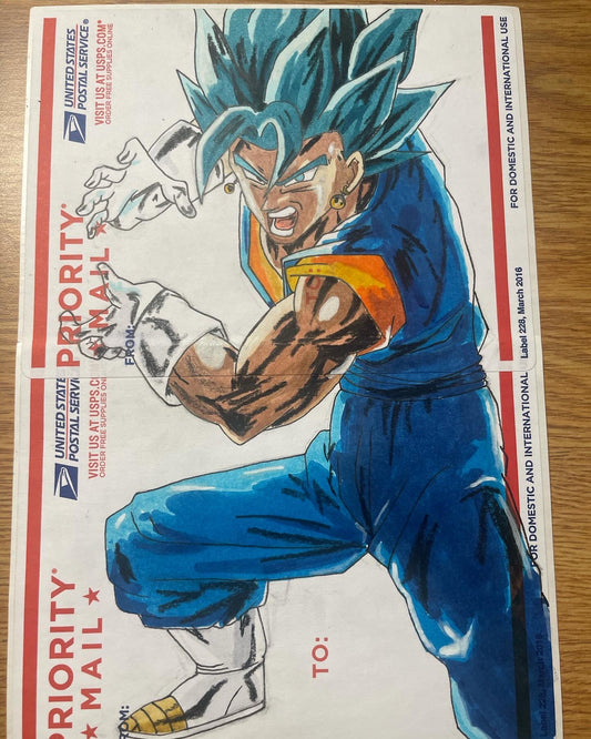 Vegito SSB sticker