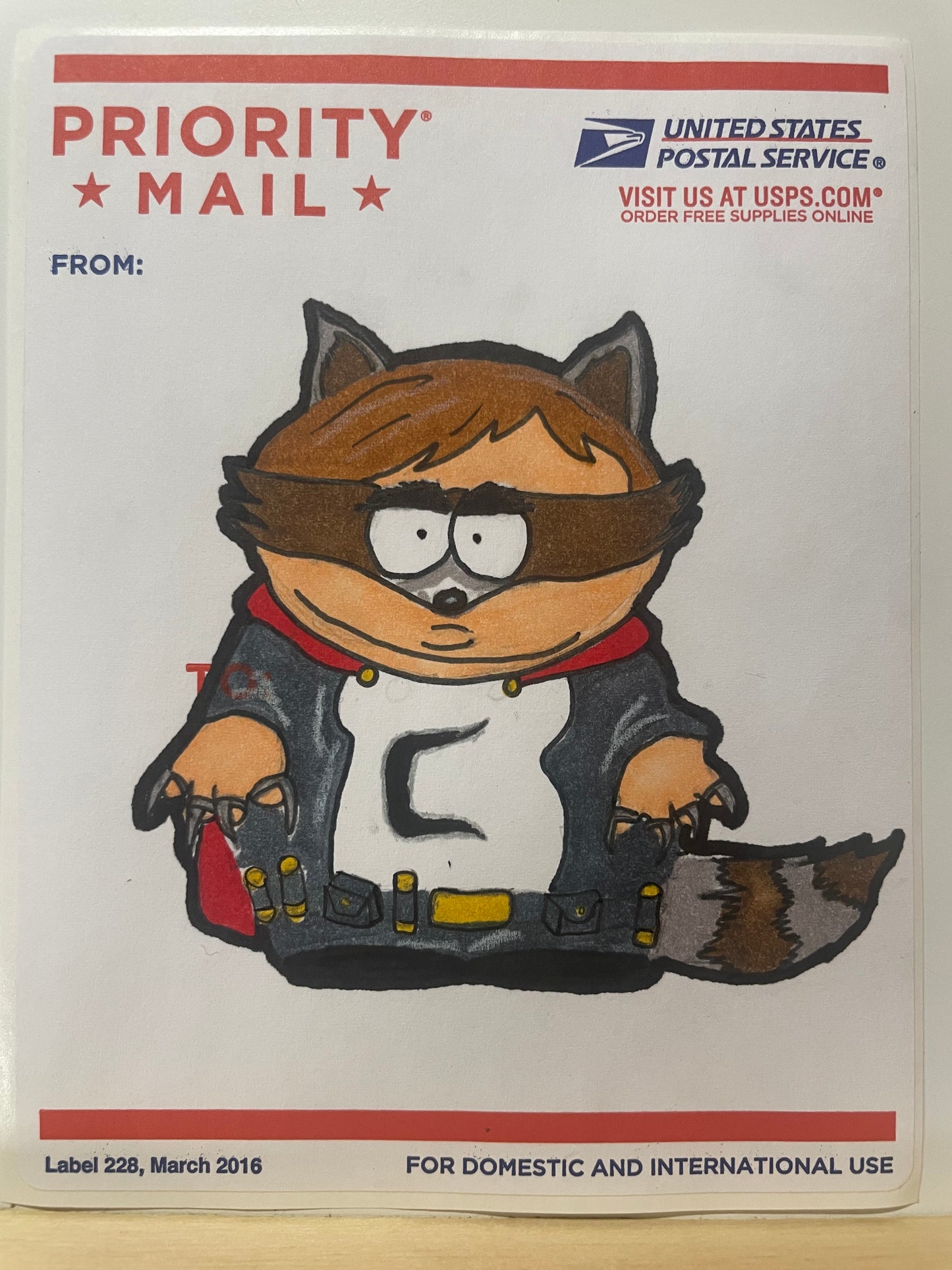 The Coon (SouthPark) (Label 228 sticker)