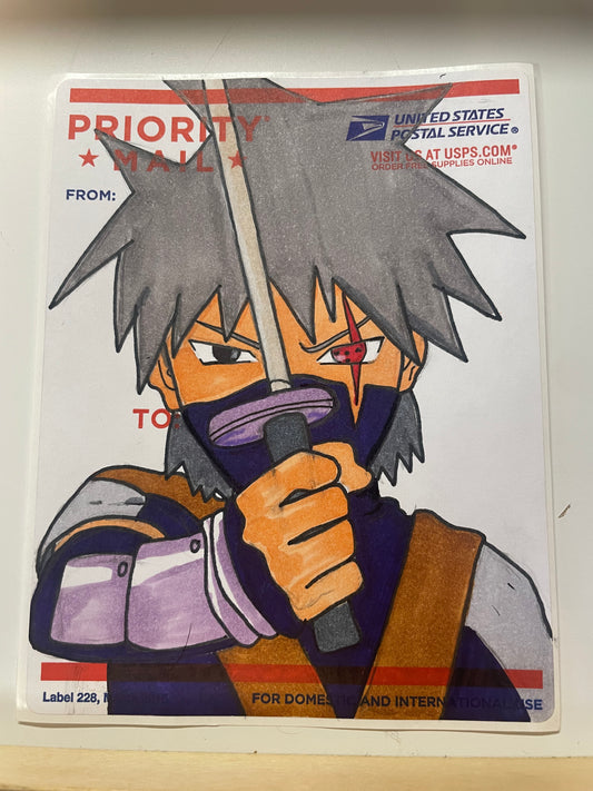 Kid Kakashi (Label 228 sticker)